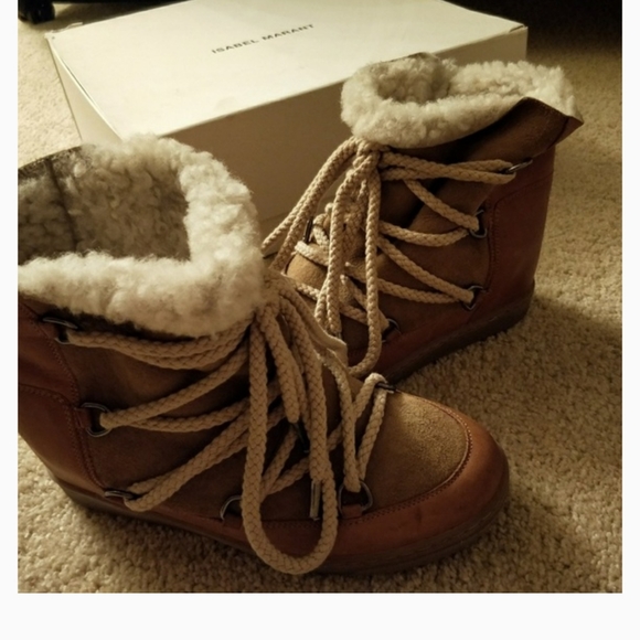 isabel marant boots  size 37 us7 - Picture 4 of 5